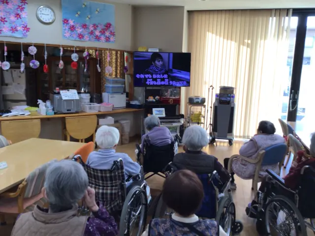 体操クラブ♣️今日は大きな声を出してストレス解消🗣️
#体操クラブ #歌#一宮市
#特養#葉栗