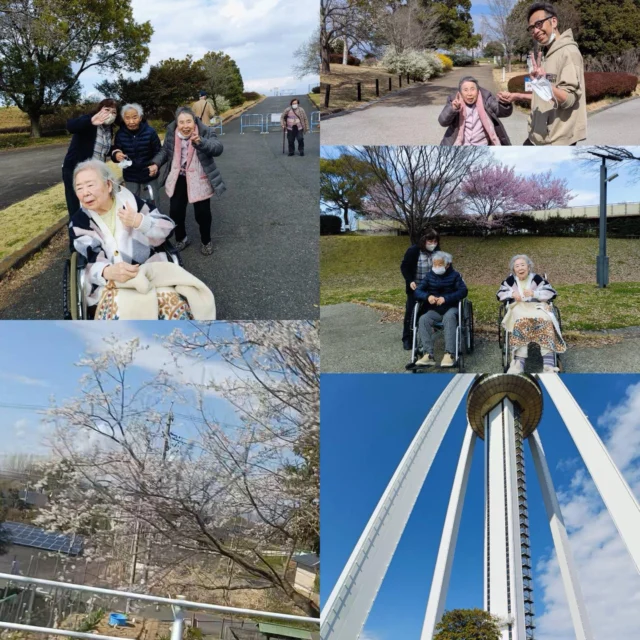 #一宮タワー のあたりが桜がきれいに咲いている🤩
と聞き、早速‼️出動‼️
少し風が吹いていましたが
だいぶ咲き始めていました♪

#散歩 #花見 #元気寿会 #葉栗の郷